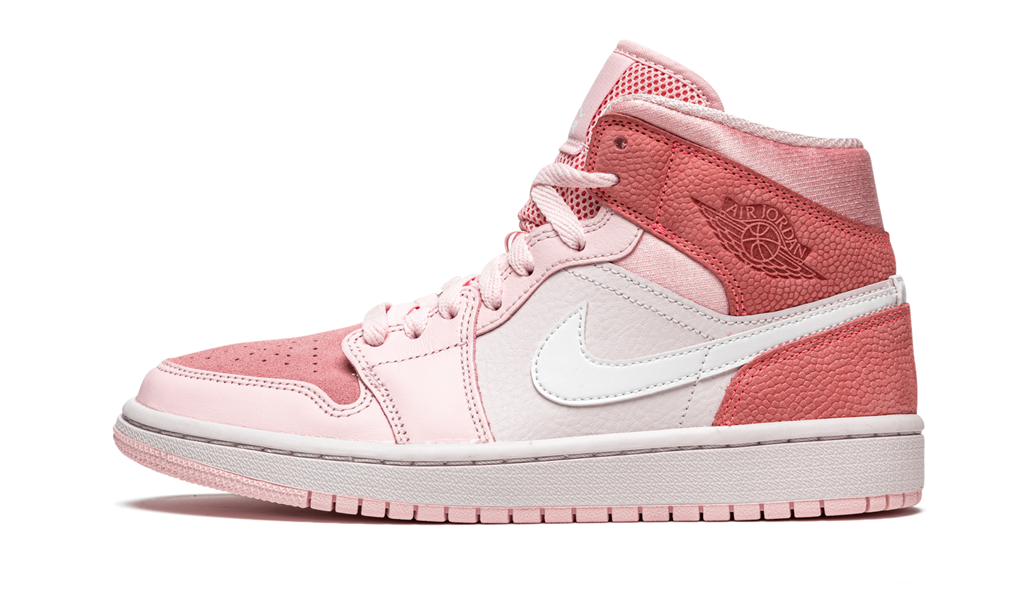Air Jordan 1 Mid WMNS "Digital Pink"