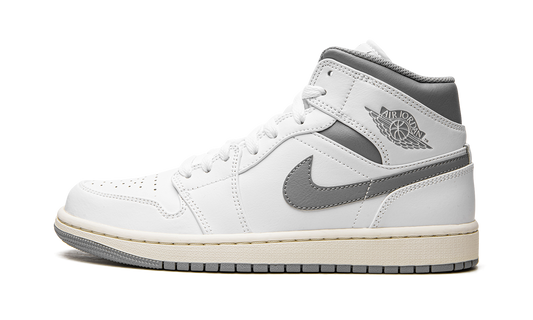 Air Jordan 1 Mid "White / Stealth Grey"