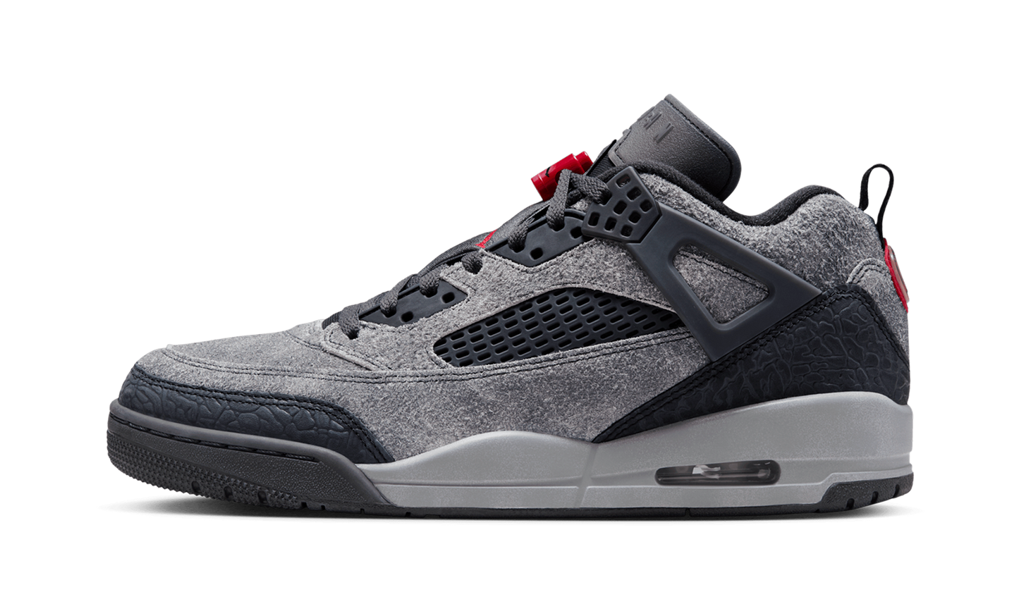 Jordan Spizike Low "Anthracite Gym Red"