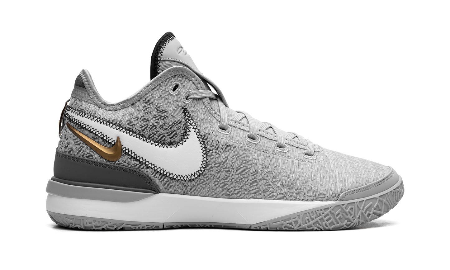 Zoom LeBron NXXT Gen "Wolf Grey Metallic Gold"