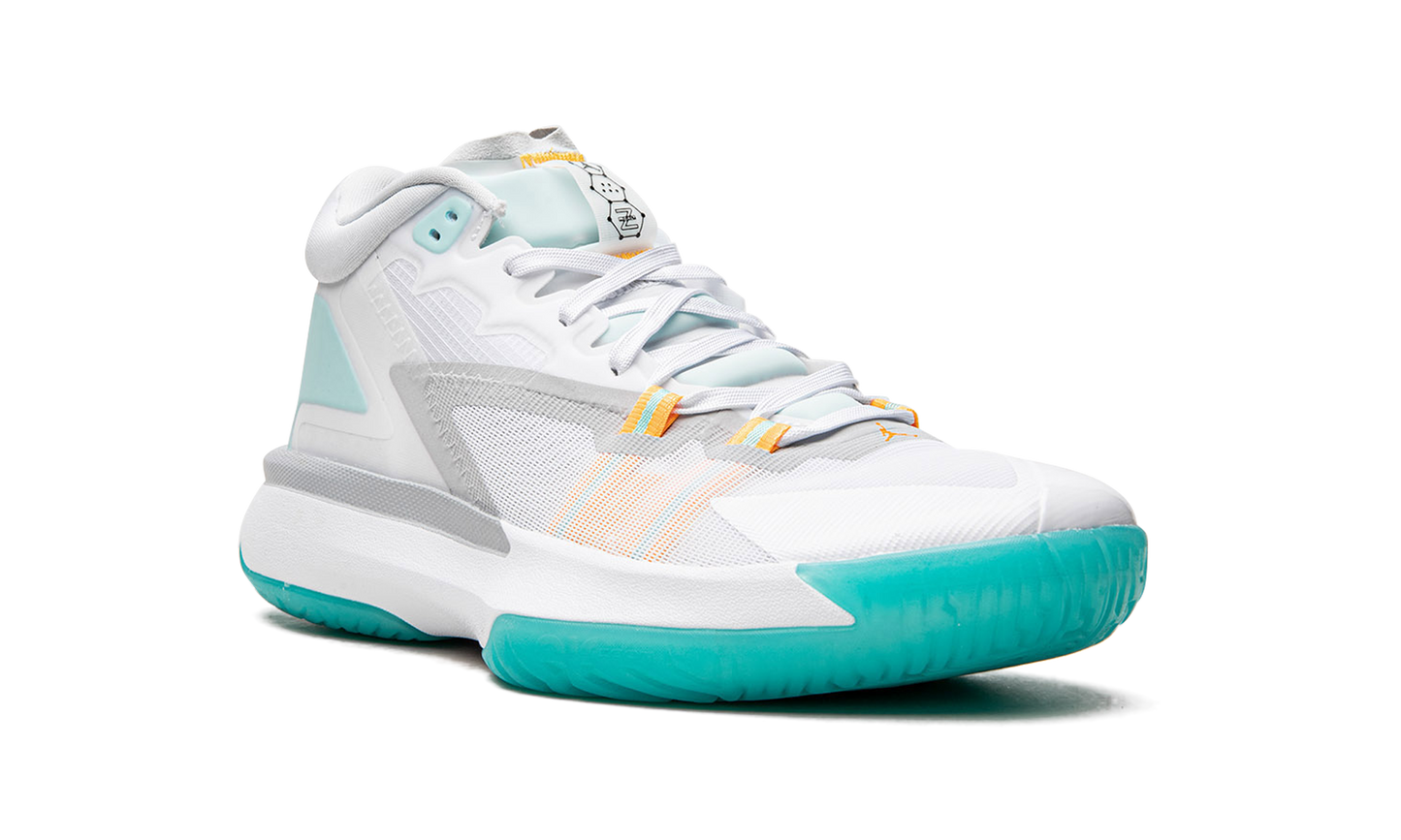 Zion 1 "White / Dynamic Turquoise"