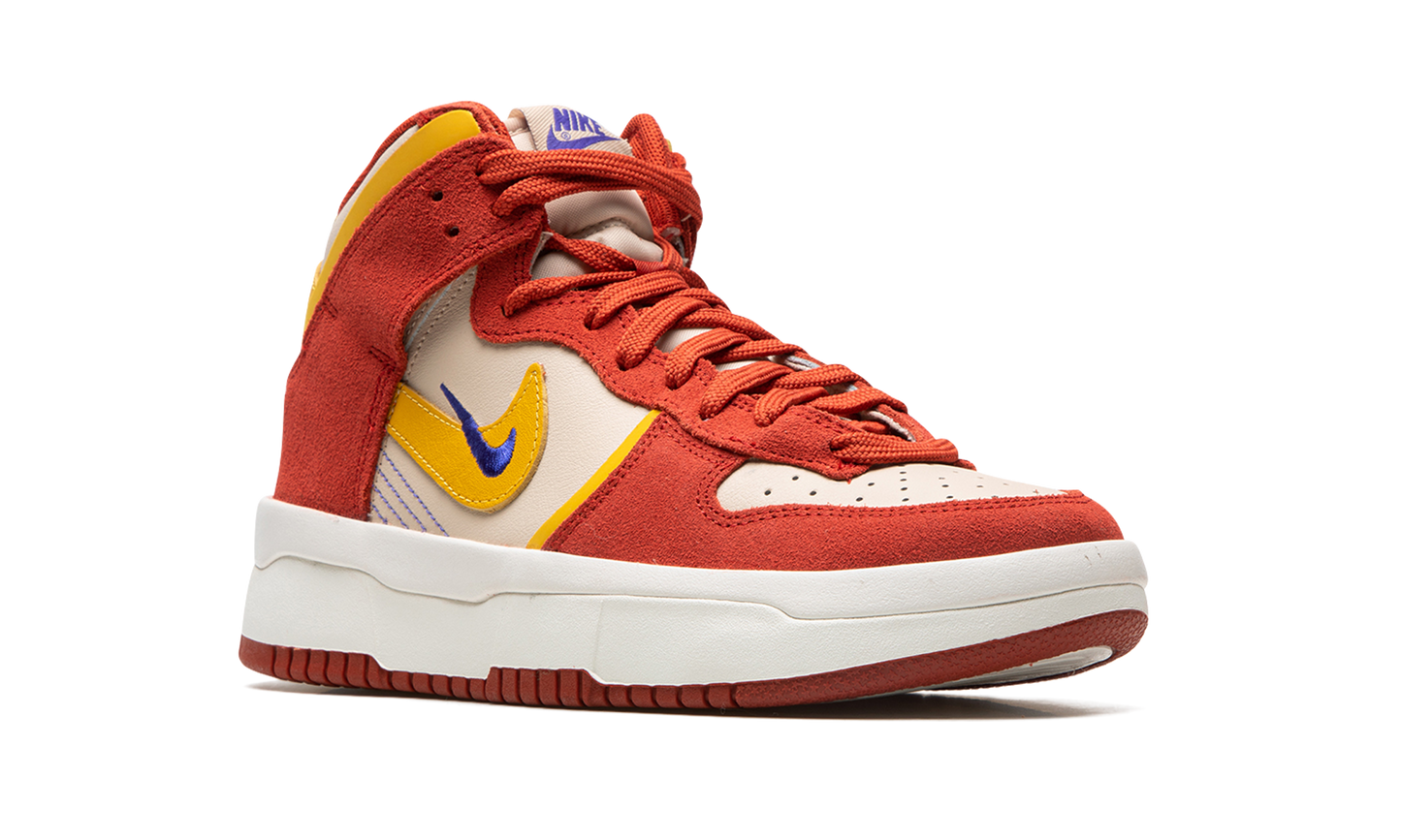 DUNK HIGH UP MNS WMNS "Dark Orange University Gold"