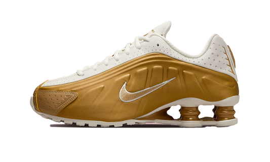 Shox R4 WMNS "Metallic Gold"