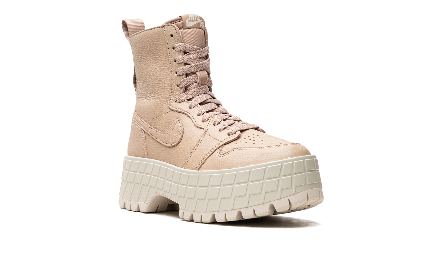 AIR JORDAN 1 BROOKLYN WMNS "Legend Md Brown/Lt Orewood Brn"