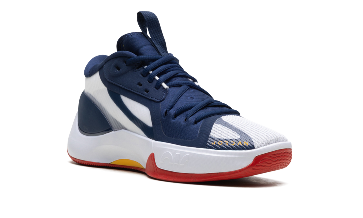 Jordan Zoom Separate "Midnight Navy/University Gold"