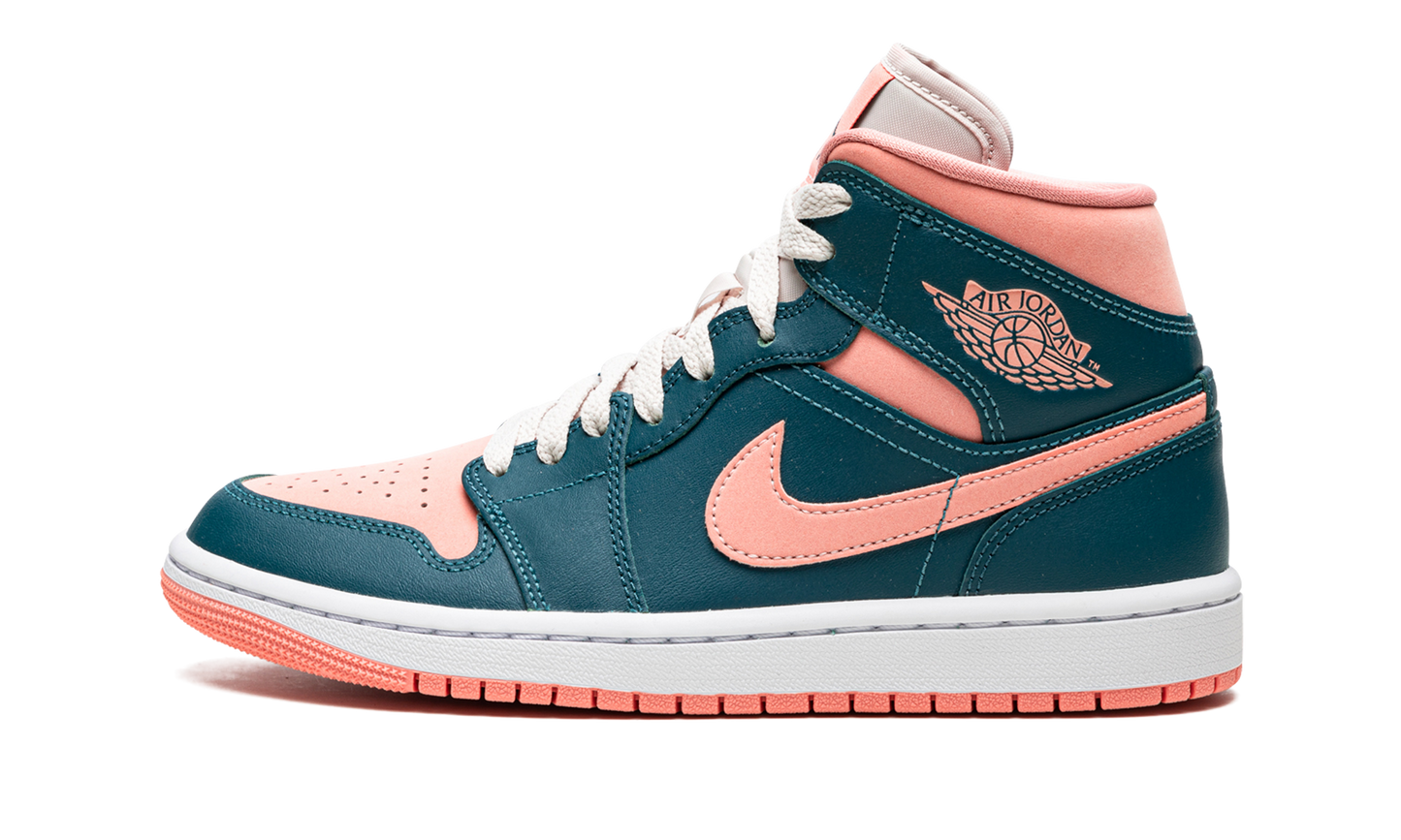 AIR JORDAN 1 MID WMNS "Dark Teal Green"