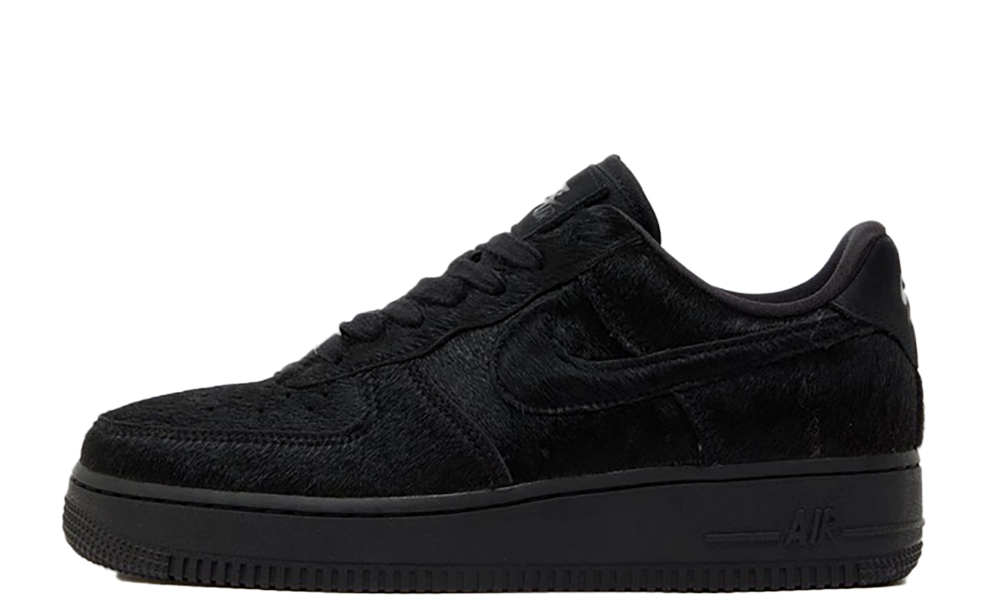 AIR FORCE 1 '07 WMNS "Triple Black Pony Hair"