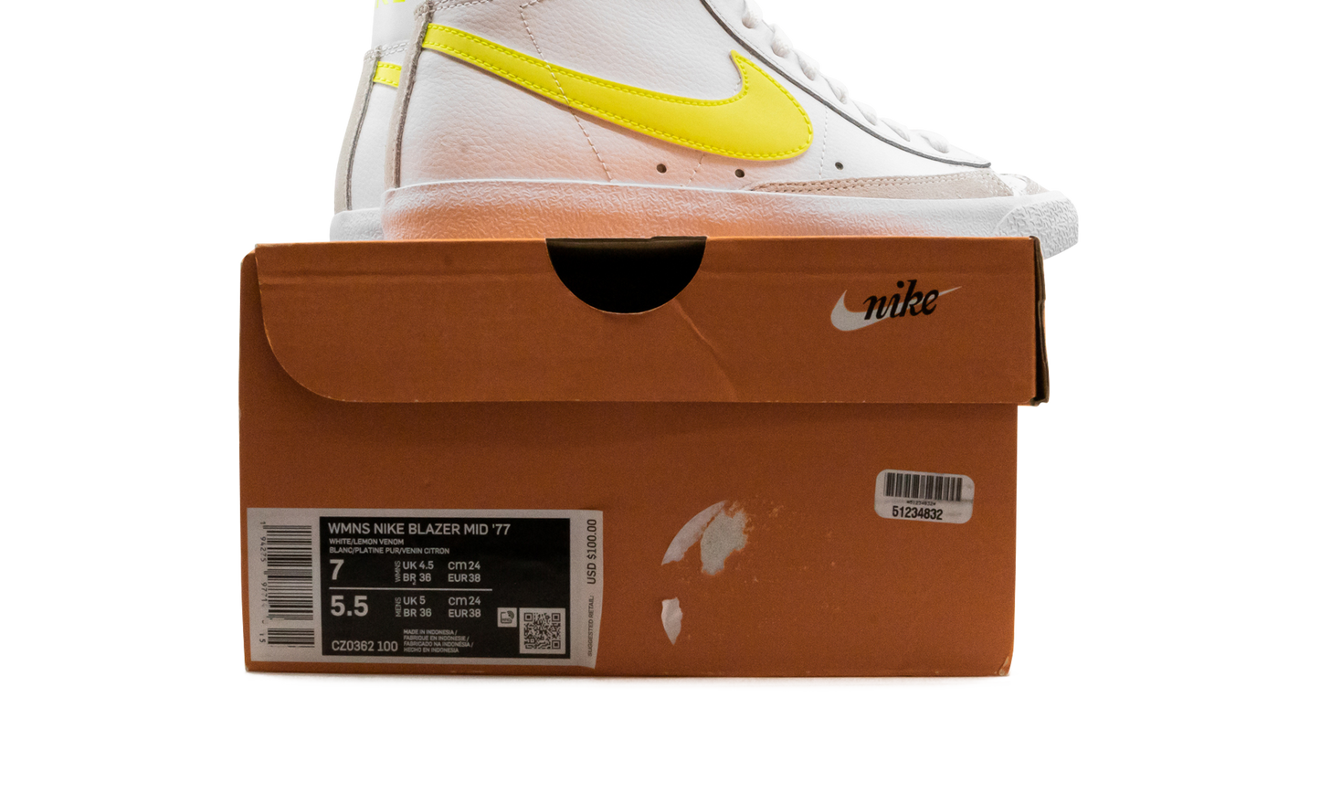 BLAZER MID '77 WMNS "Lemon Venom"