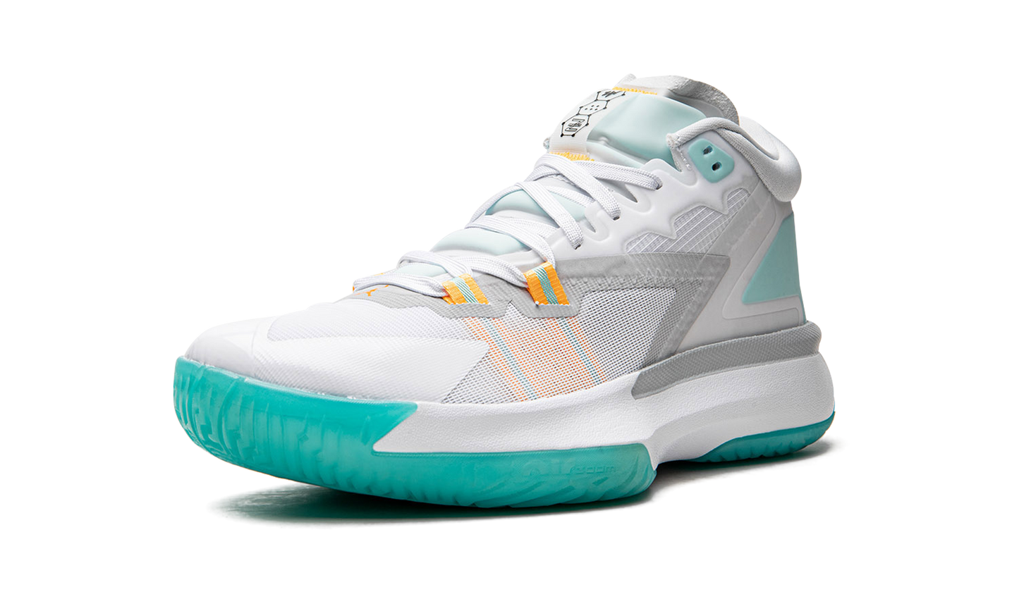 Zion 1 "White / Dynamic Turquoise"