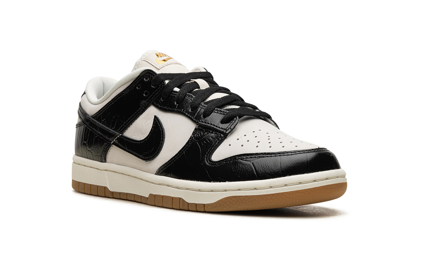 Wmns Dunk Low LX "Black Croc"