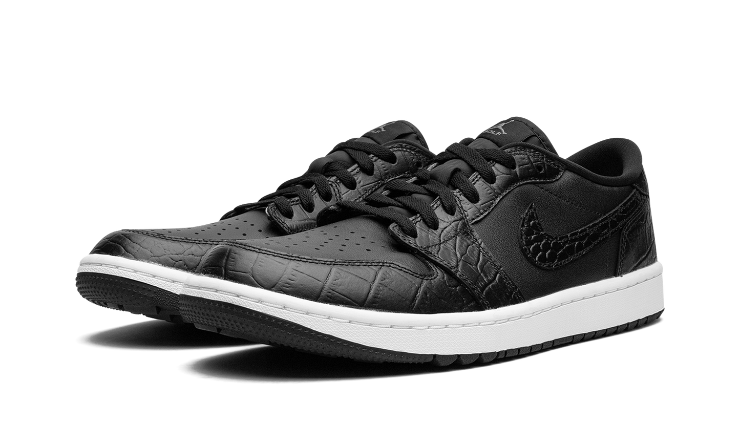 Air Jordan 1 Golf Low "Black Croc"