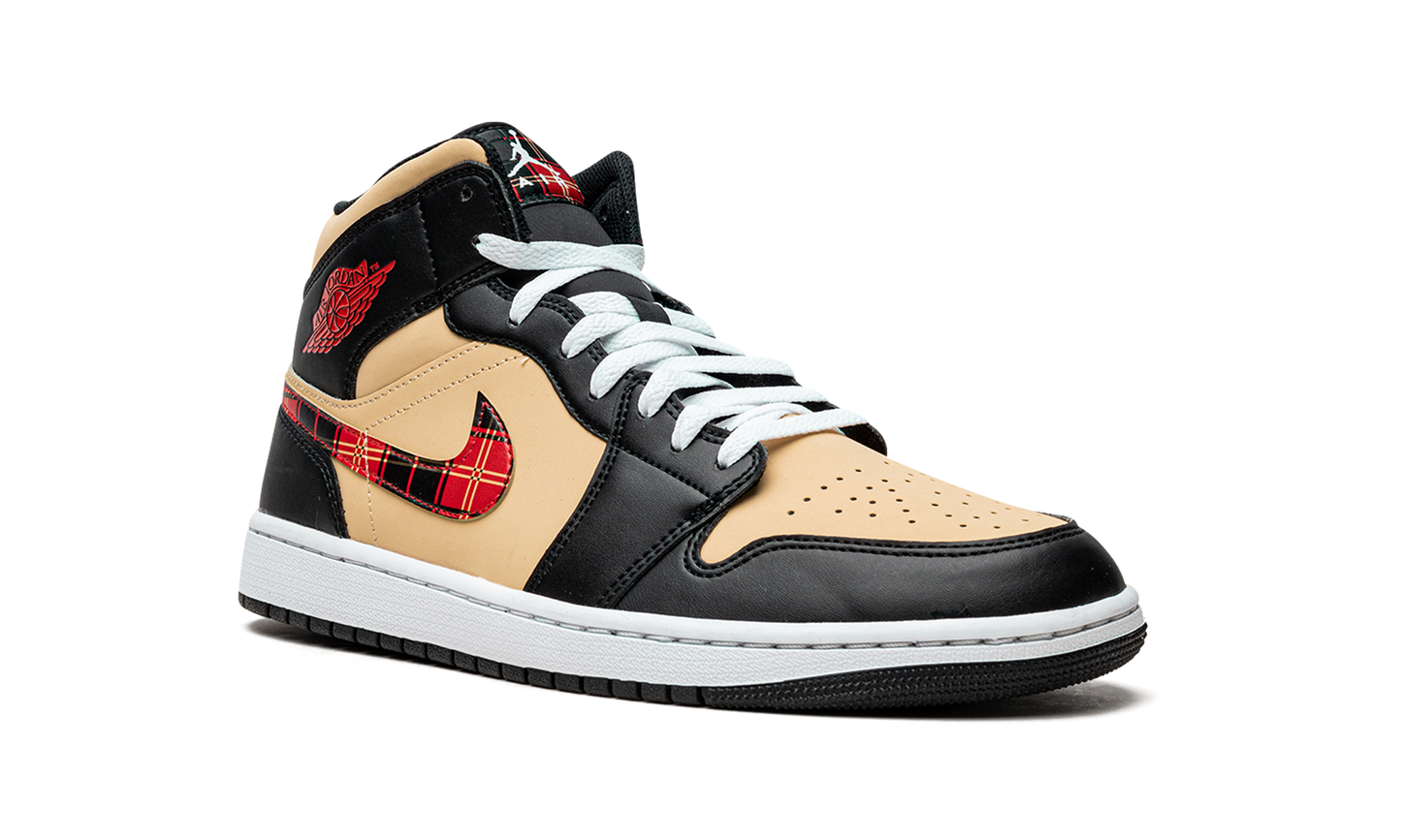 Air Jordan 1 Mid SE "Tartan Swoosh"