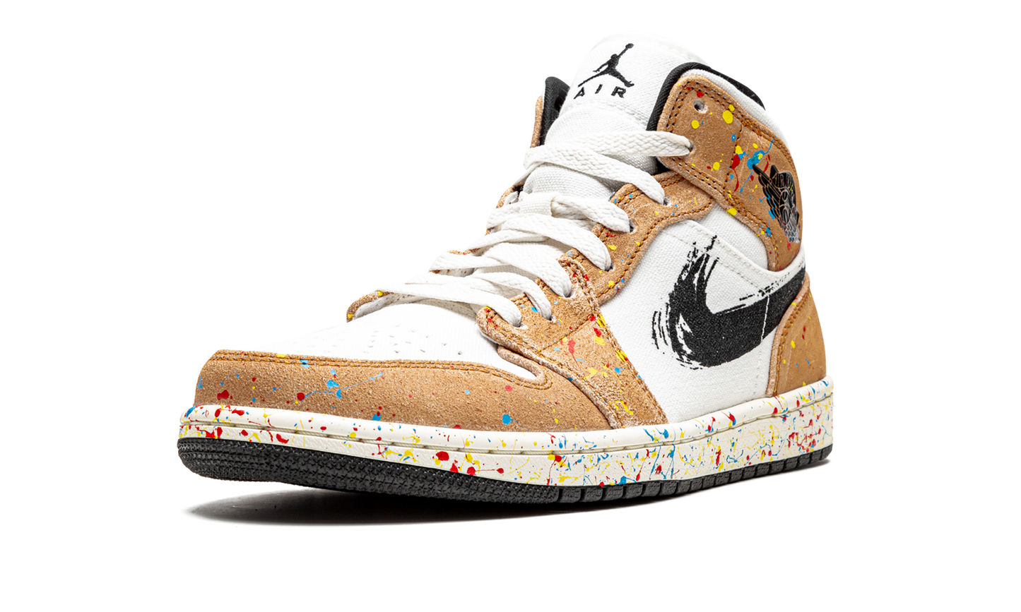 Air Jordan 1 Mid SE "Brushstroke"