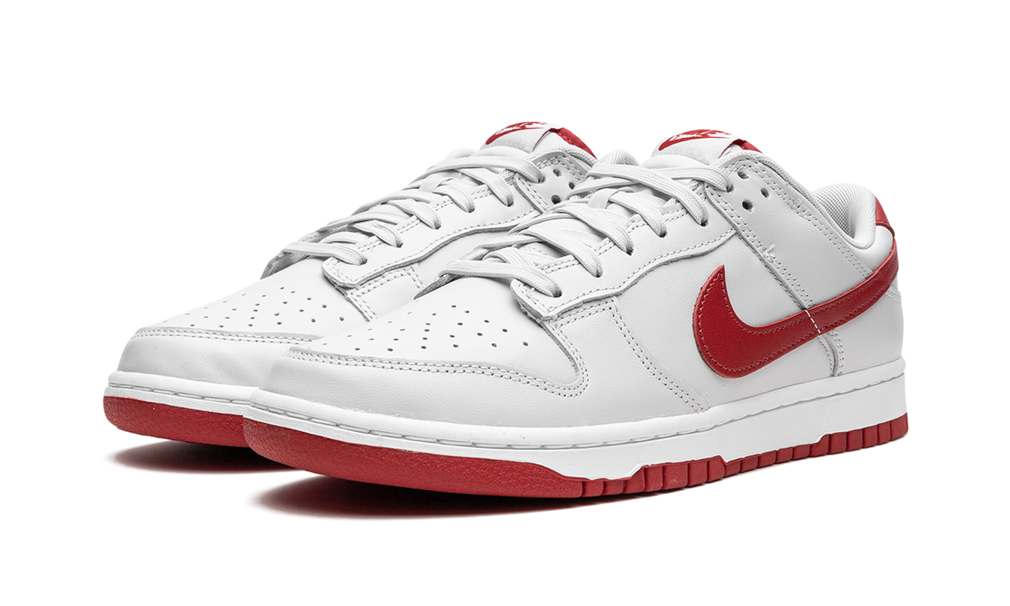 Dunk Low "Vast Grey / Varsity Red"