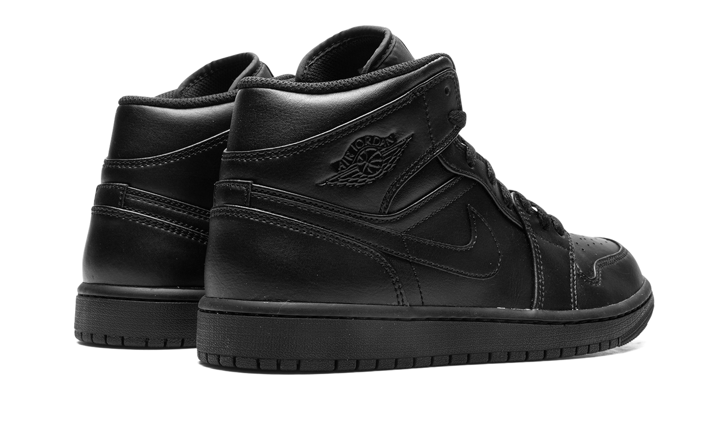 Air Jordan 1 Mid "Triple Black"