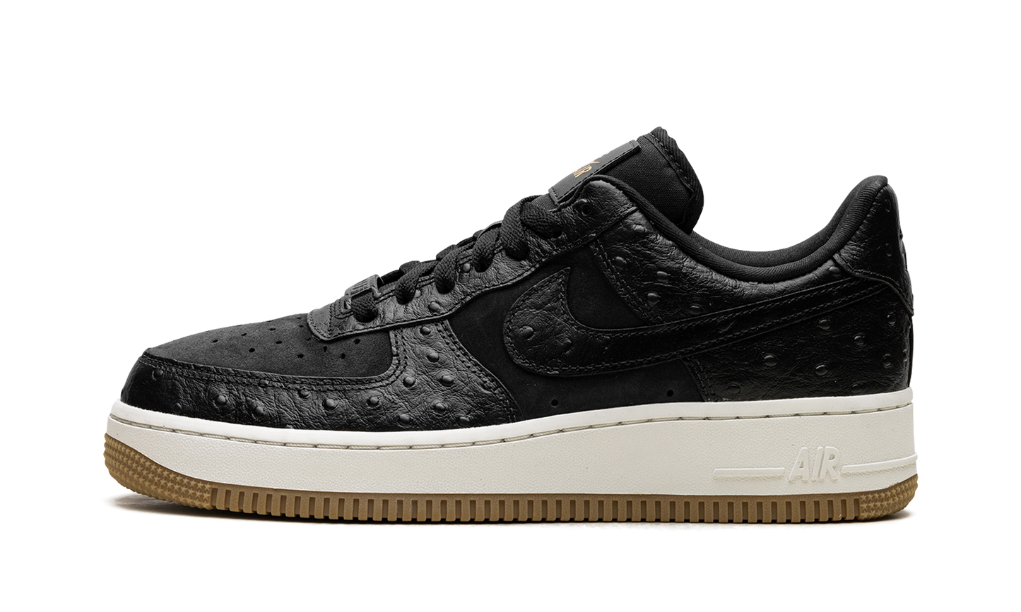 Air Force 1 Low '07 WMNS "Black Ostrich"