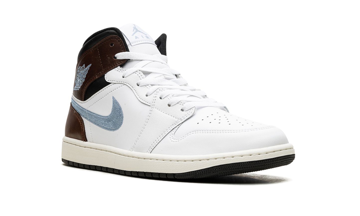 Jordan 1 Mid SE "Brown Blue Grey"