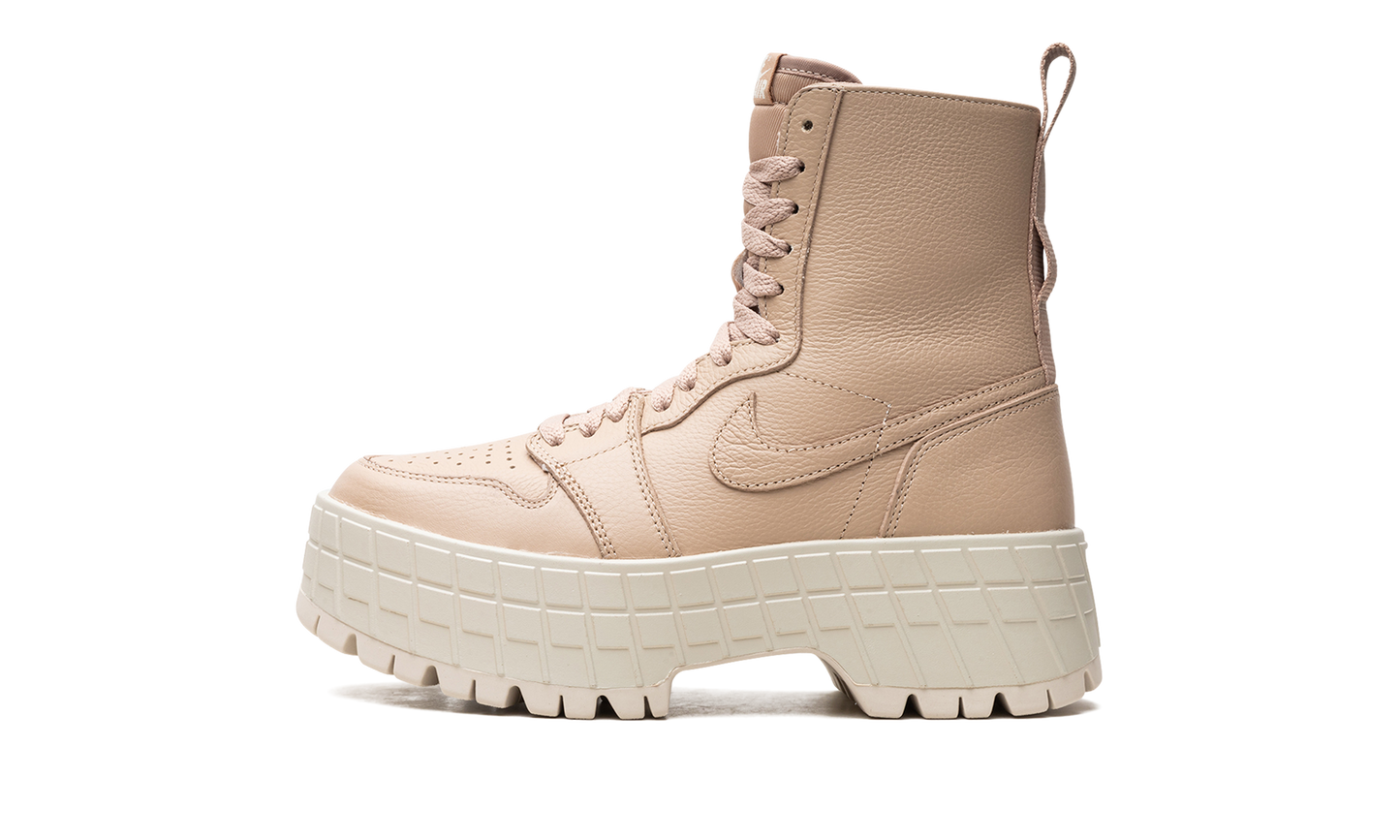 AIR JORDAN 1 BROOKLYN WMNS "Legend Md Brown/Lt Orewood Brn"