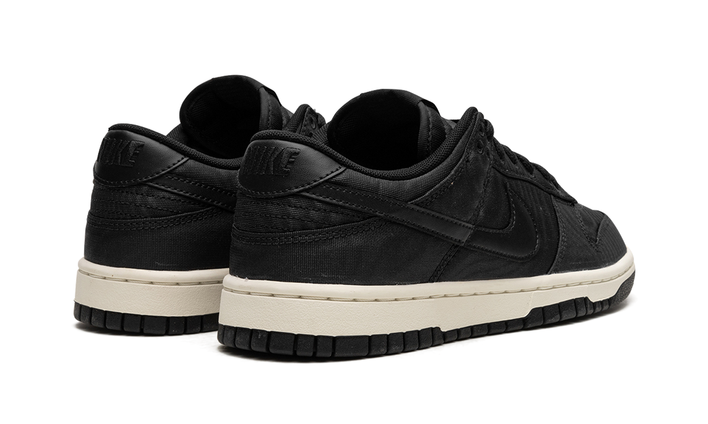 Dunk Low Retro PRM "Black Canvas"
