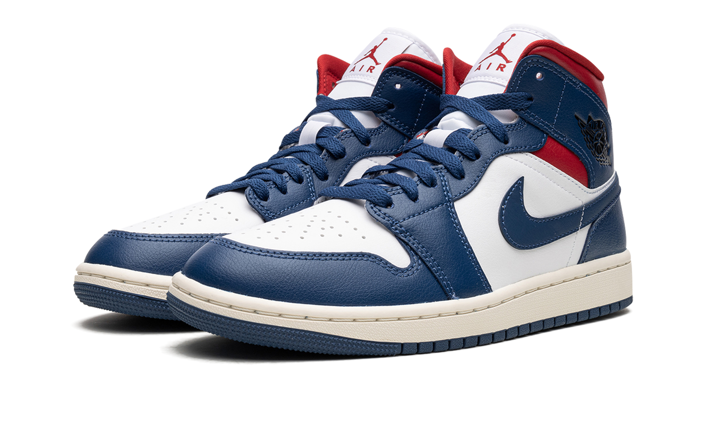 AIR JORDAN 1 MID WMNS "Blue / Red"
