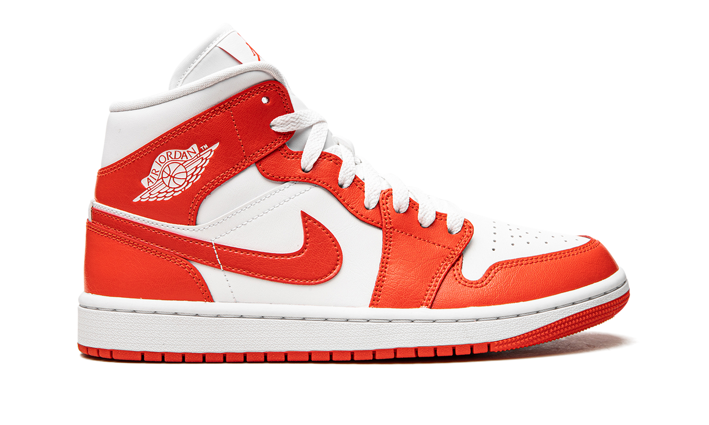 AIR JORDAN 1 MID WMNS "Habanero Red"