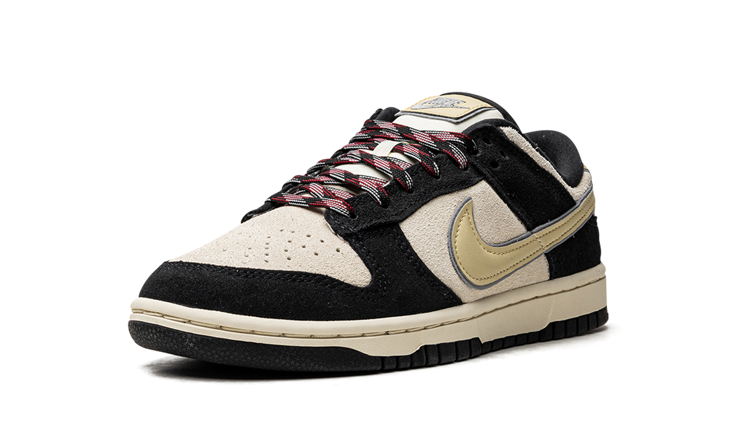 DUNK LO LX MNS WMNS "Black / Cream Suede"