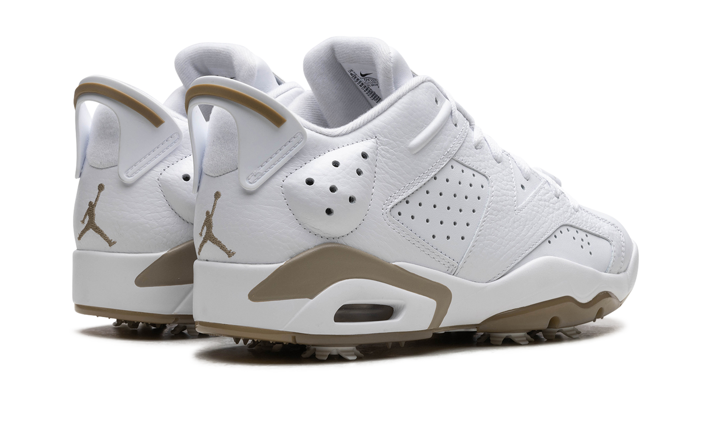 Air Jordan 6 Low Golf "White Khaki"