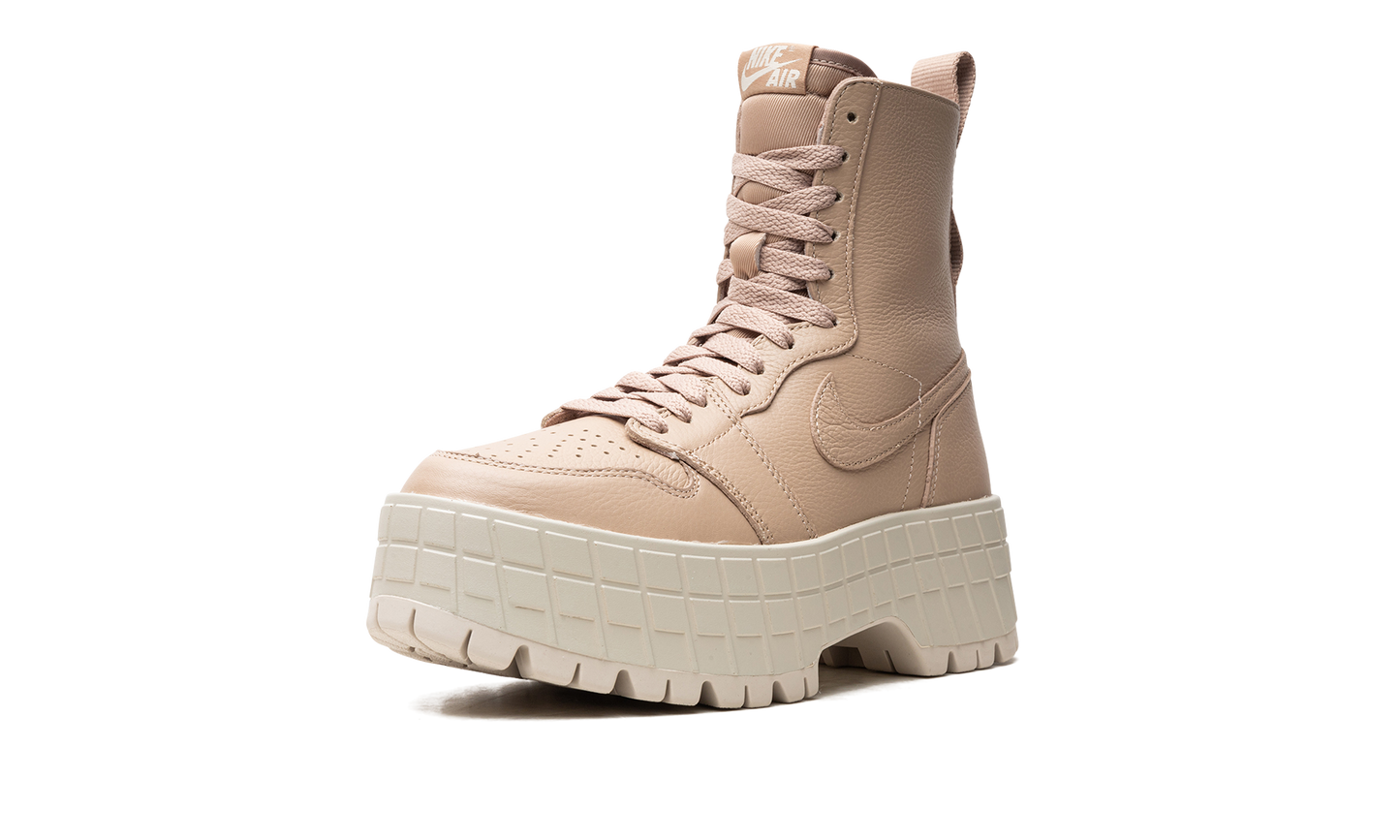 AIR JORDAN 1 BROOKLYN WMNS "Legend Md Brown/Lt Orewood Brn"