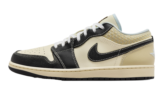 Air Jordan Retro 1 Low SE "COCONUT MILK BLACK MUSLIN"