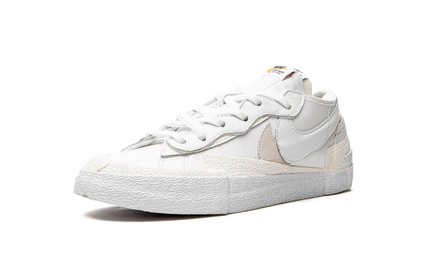 Blazer Low "Sacai - White Patent Leather"