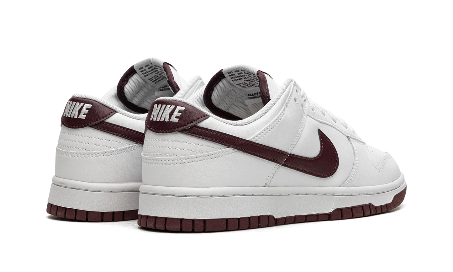 Dunk Low Retro "White Night Maroon"