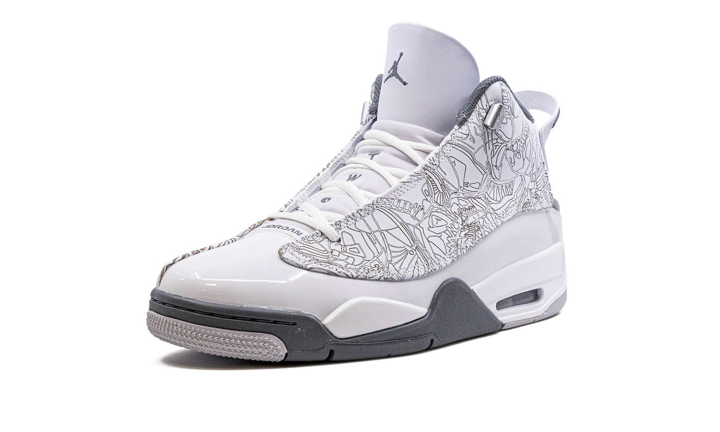 AIR JORDAN DUB ZERO "White / Cool Grey"