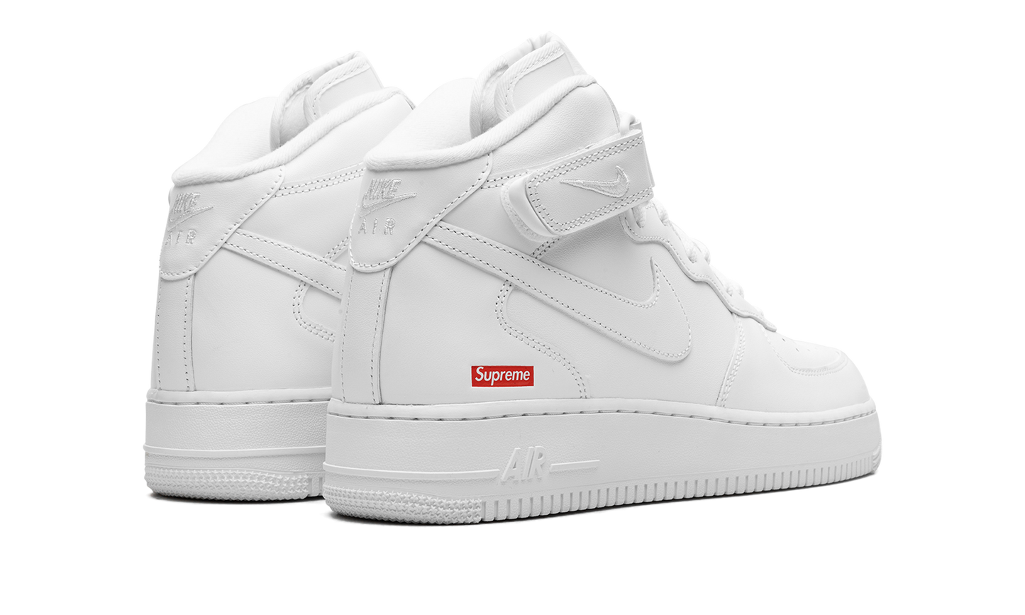 Air Force 1 Mid "Supreme - Mini Box Logo White"