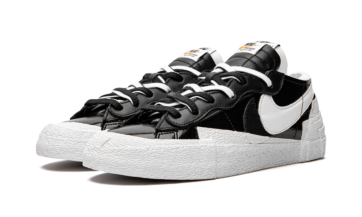 Blazer Low "Sacai - Black Patent Leather"