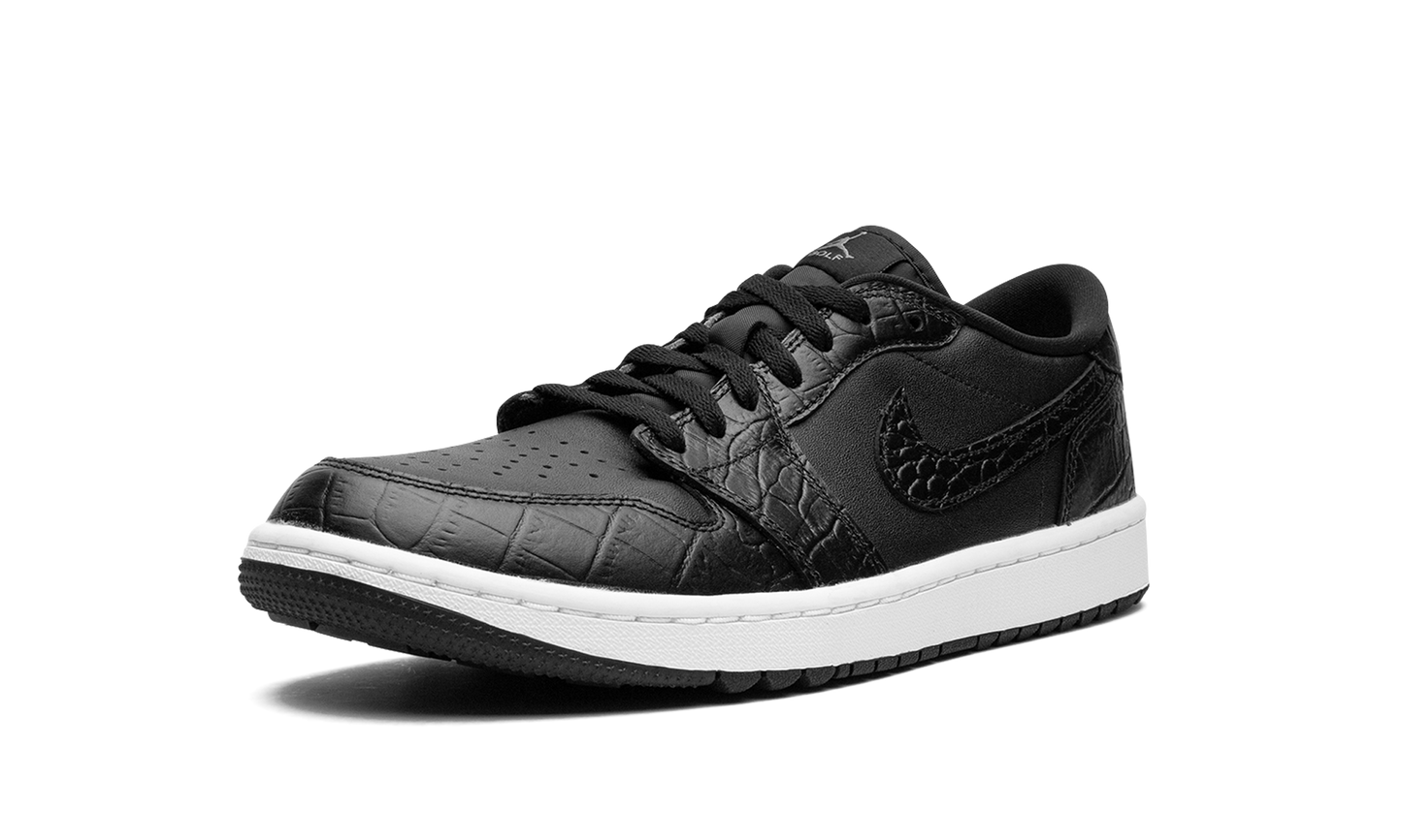 Air Jordan 1 Golf Low "Black Croc"