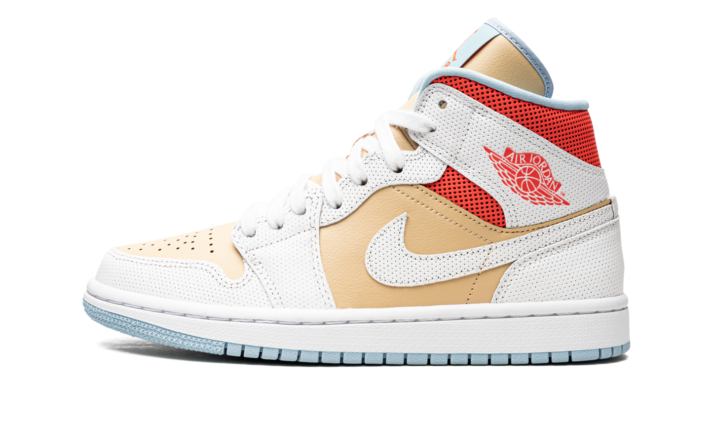 AIR JORDAN 1 MID SE WMNS "“Sesame”"