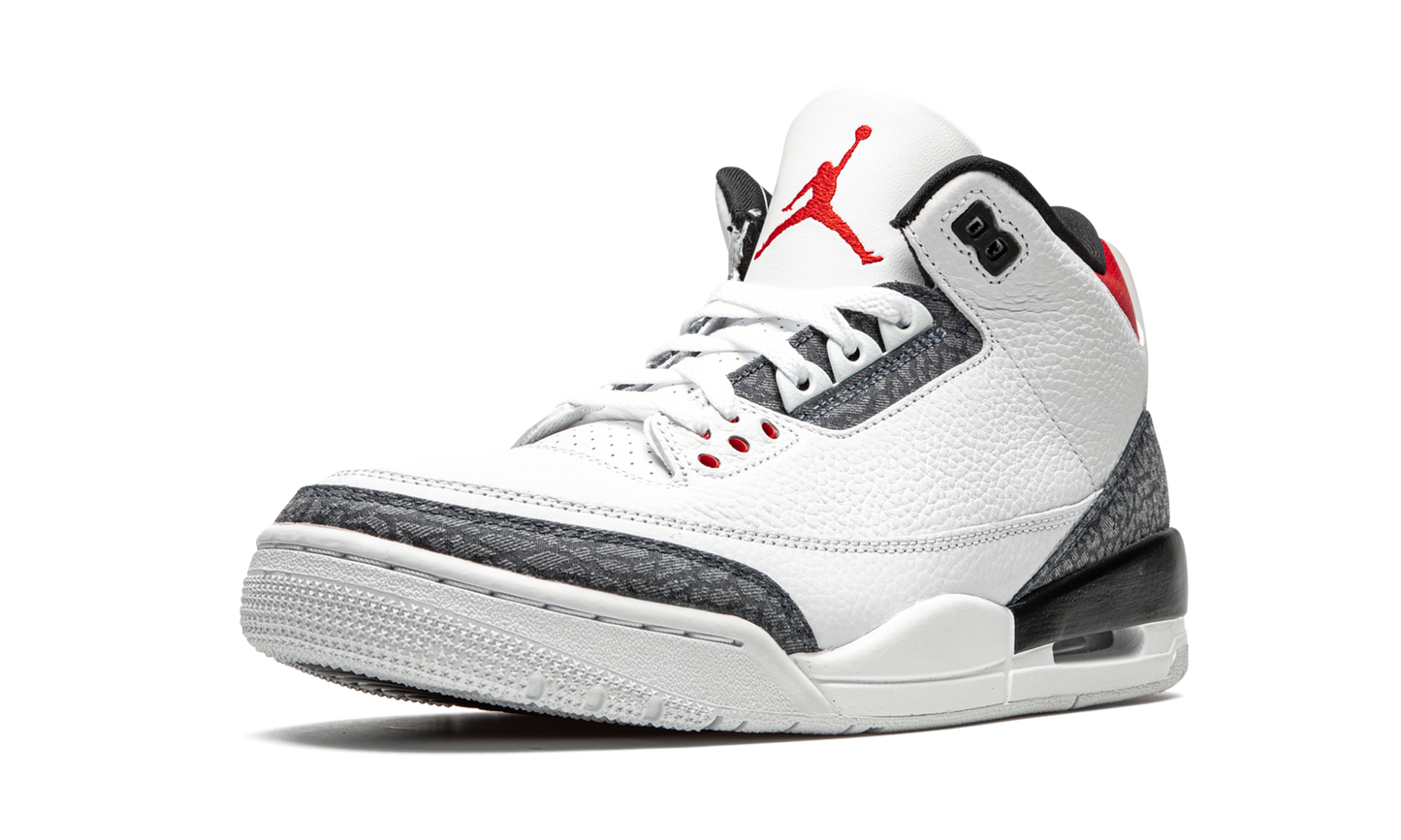 Air Jordan 3 Retro SE-T Denim "Japan Exclusive - Fire Red"