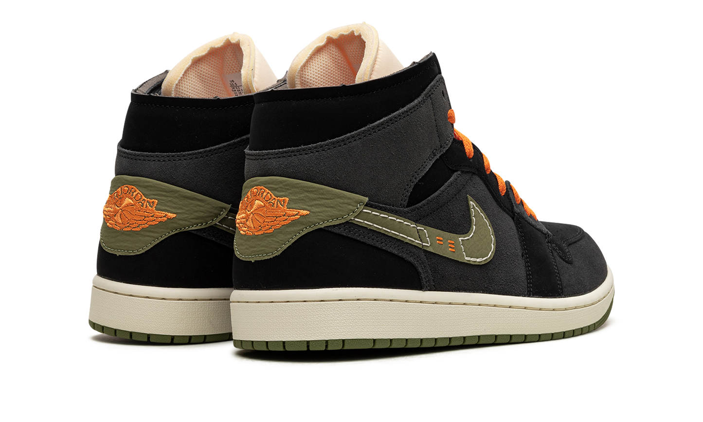 Air Jordan 1 Mid SE Craft "Anthracite Light Olive"