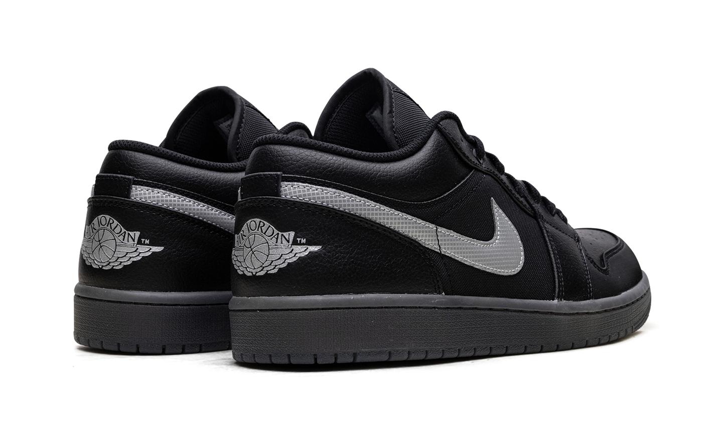 Jordan 1 Low "Black White Dark Smoke Grey"