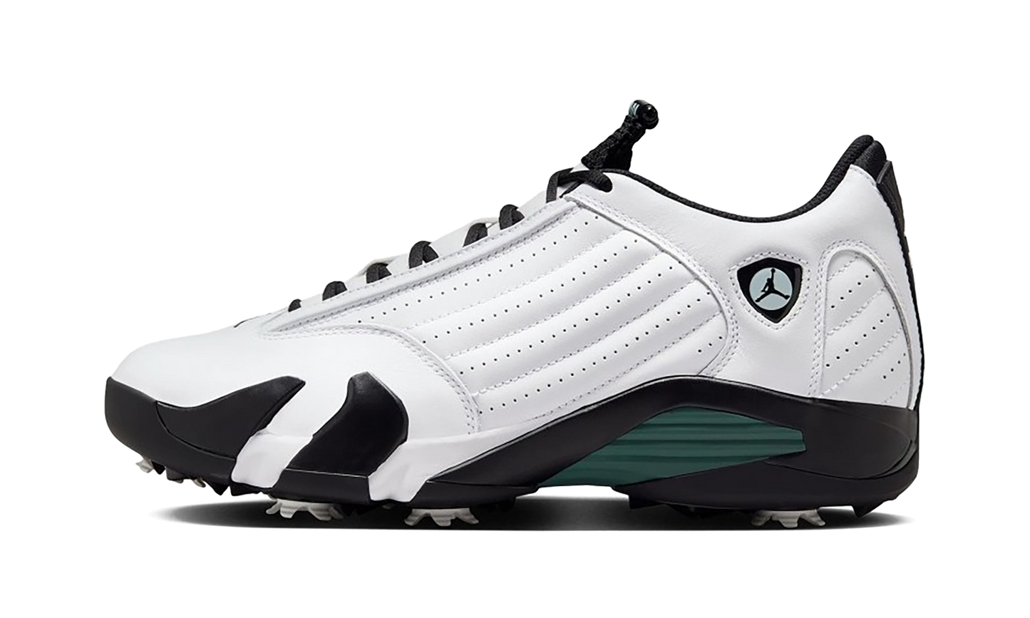 Air Jordan 14 Golf "Oxidized Green"