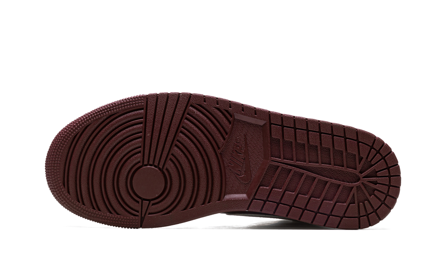 AIR JORDAN 1 WMNS "Split Cherrywood Red"