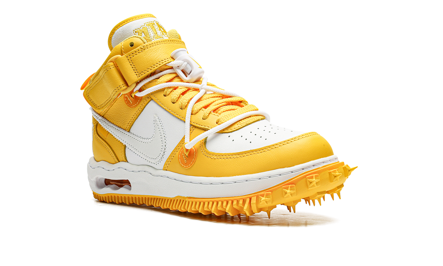Air Force 1 Mid "Off-White - Varsity Maize"