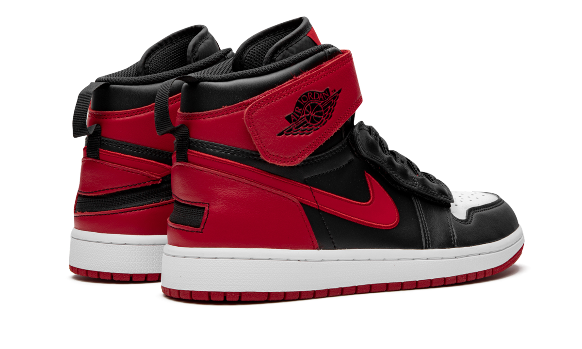 Air Jordan 1 HI Flyease "Bred White Toe"