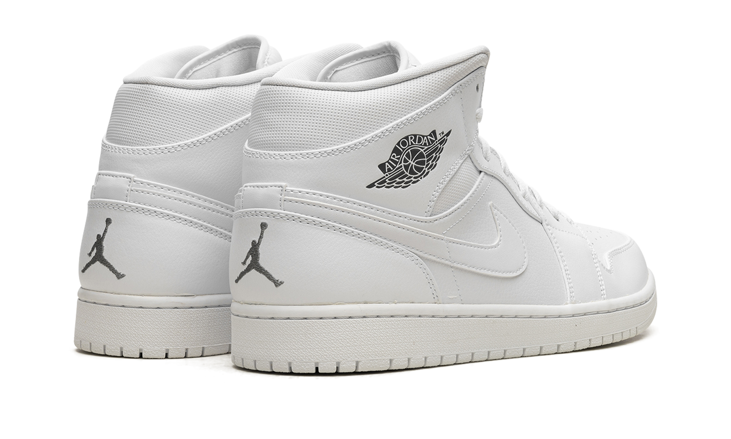 Air Jordan 1 Mid "White / Cool Grey"