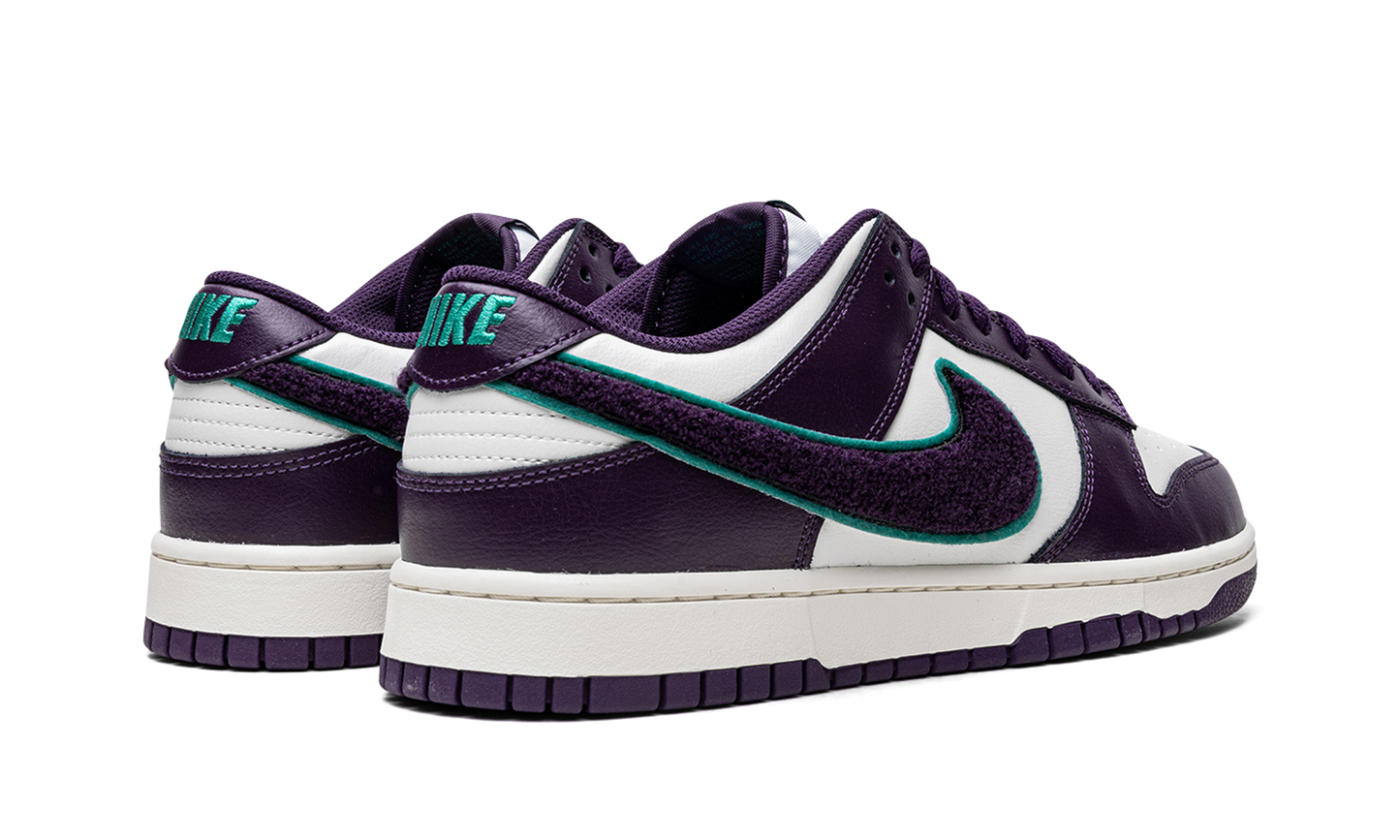 Dunk Low "Chenille Swoosh - Grand Purple"