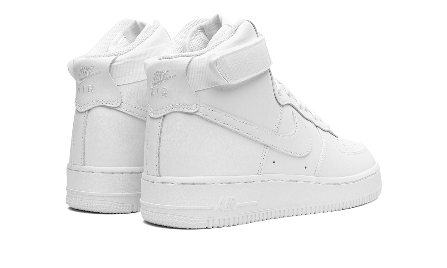 AIR FORCE 1 HIGH MNS WMNS "Triple White"