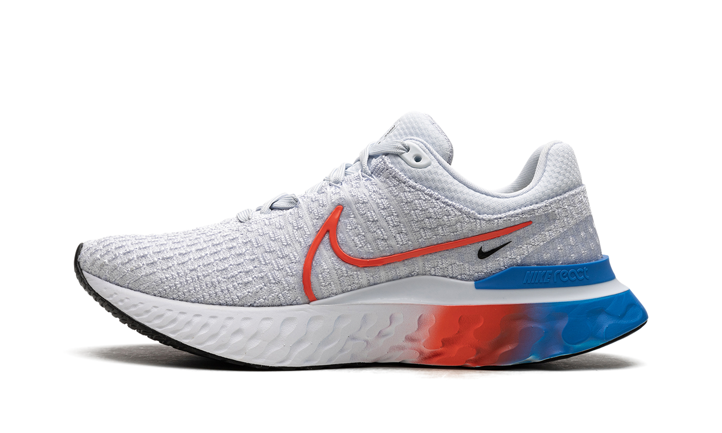 REACT INFINITY RUN FK 3 WMNS "Grey Bright Crimson"