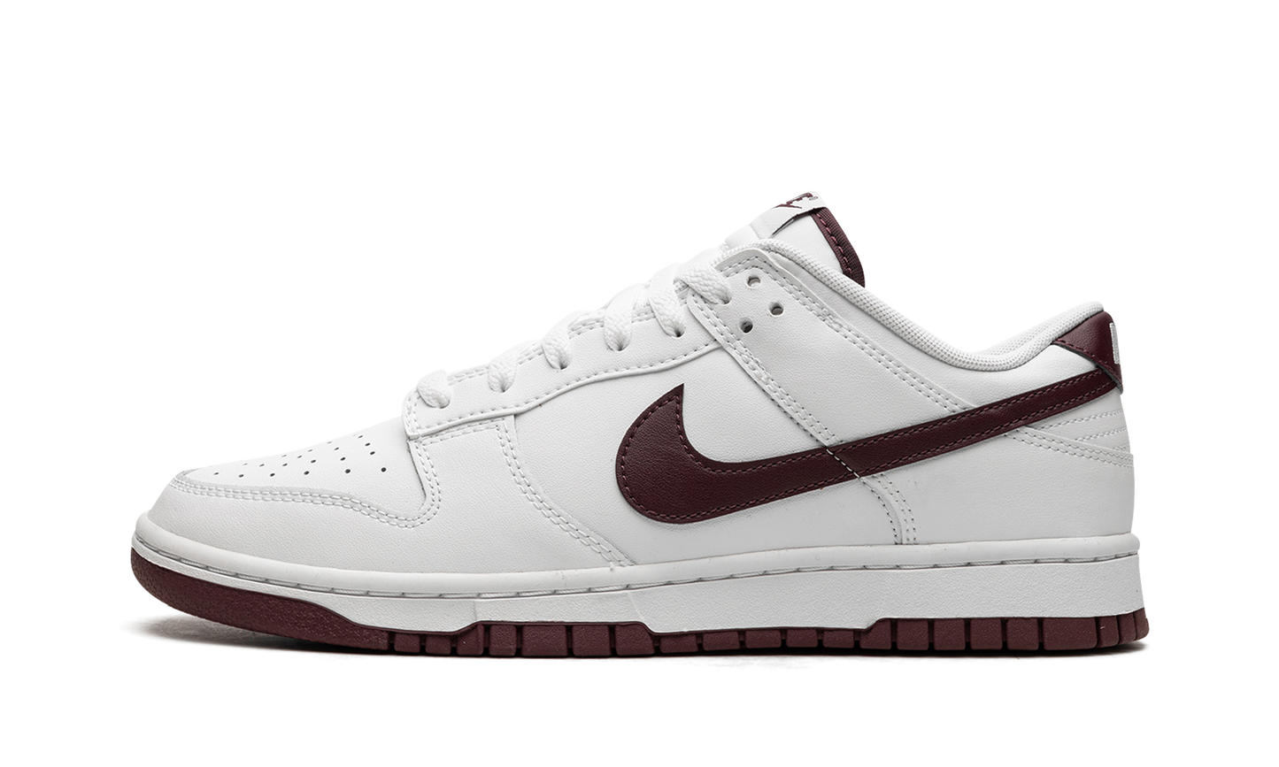 Dunk Low Retro "White Night Maroon"
