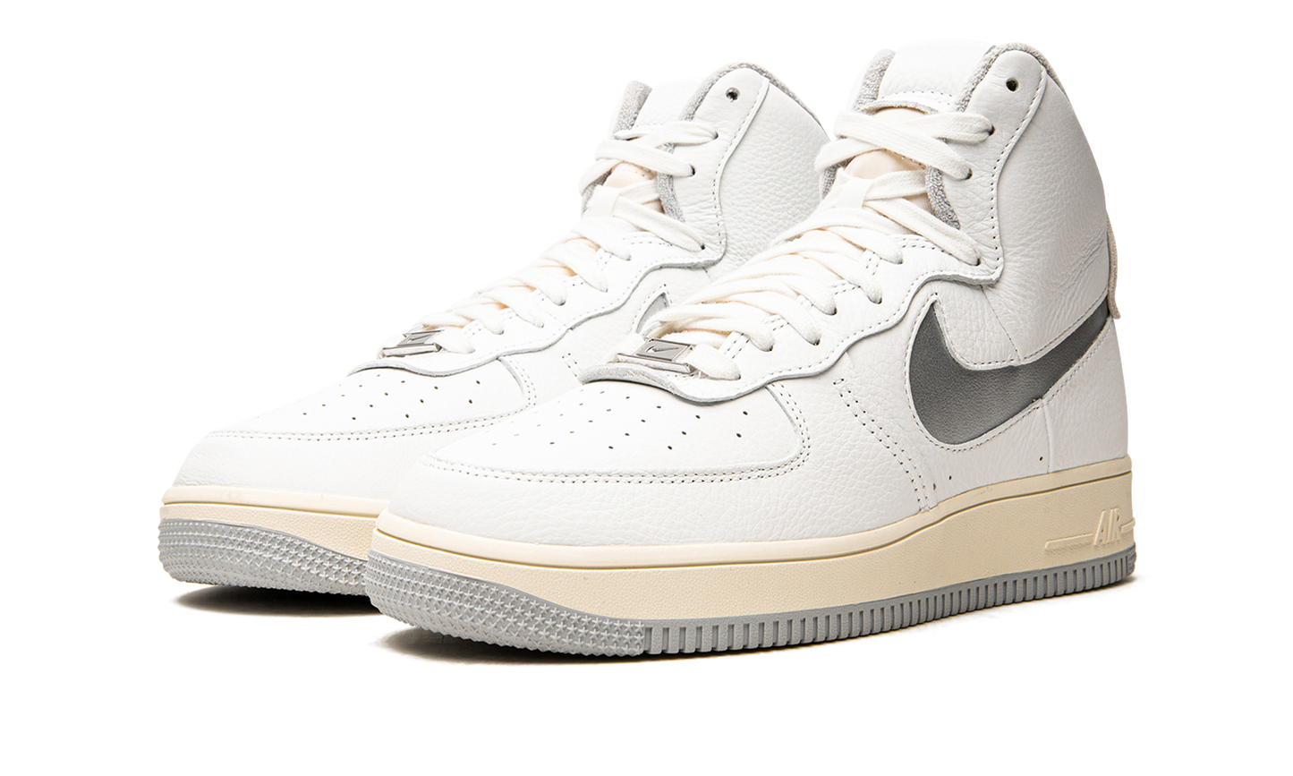 AIR FORCE 1 HIGH SCULPT MNS WMNS "White / Silver"