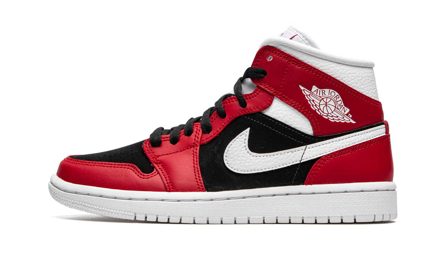 AIR JORDAN 1 MID WMNS "Gym Red / Black"